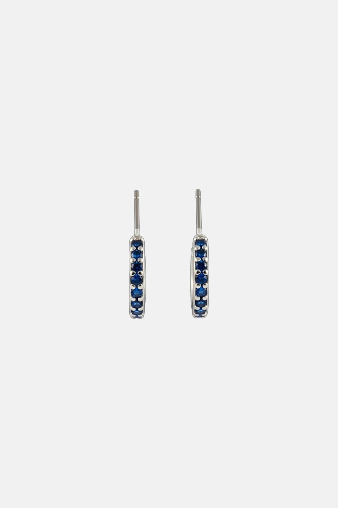 SILVER CZ BAGUETTE STUD AND HUGGIE PACK