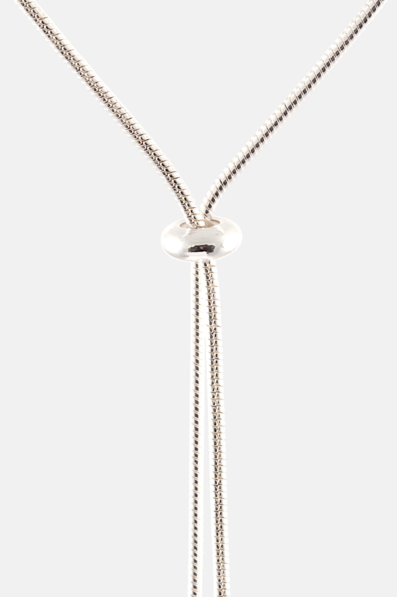 SILVER GRAD PEARL BALL NECKLACE