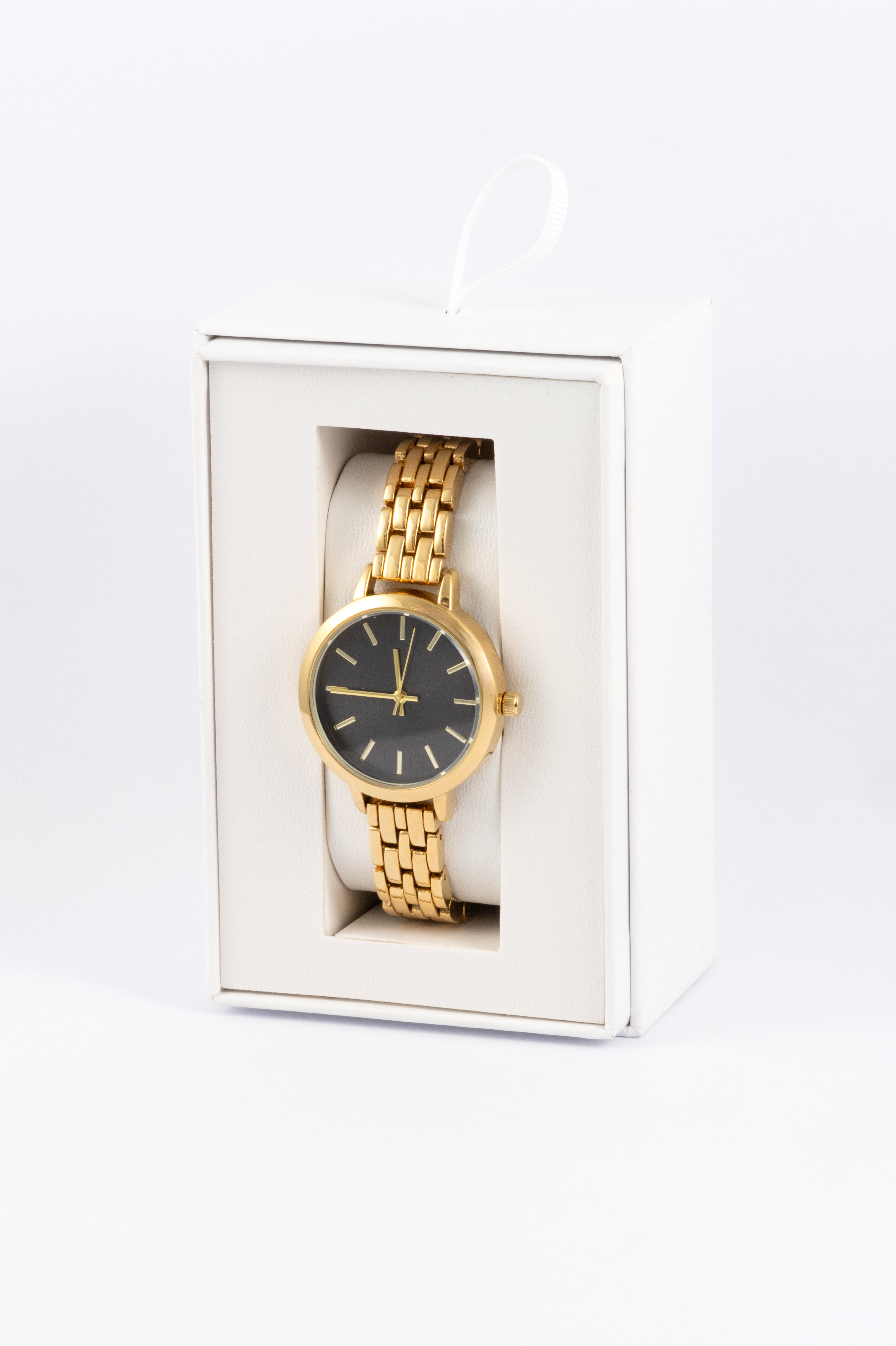 GOLD BLACK CLASSIC CIRCLE FACE WT