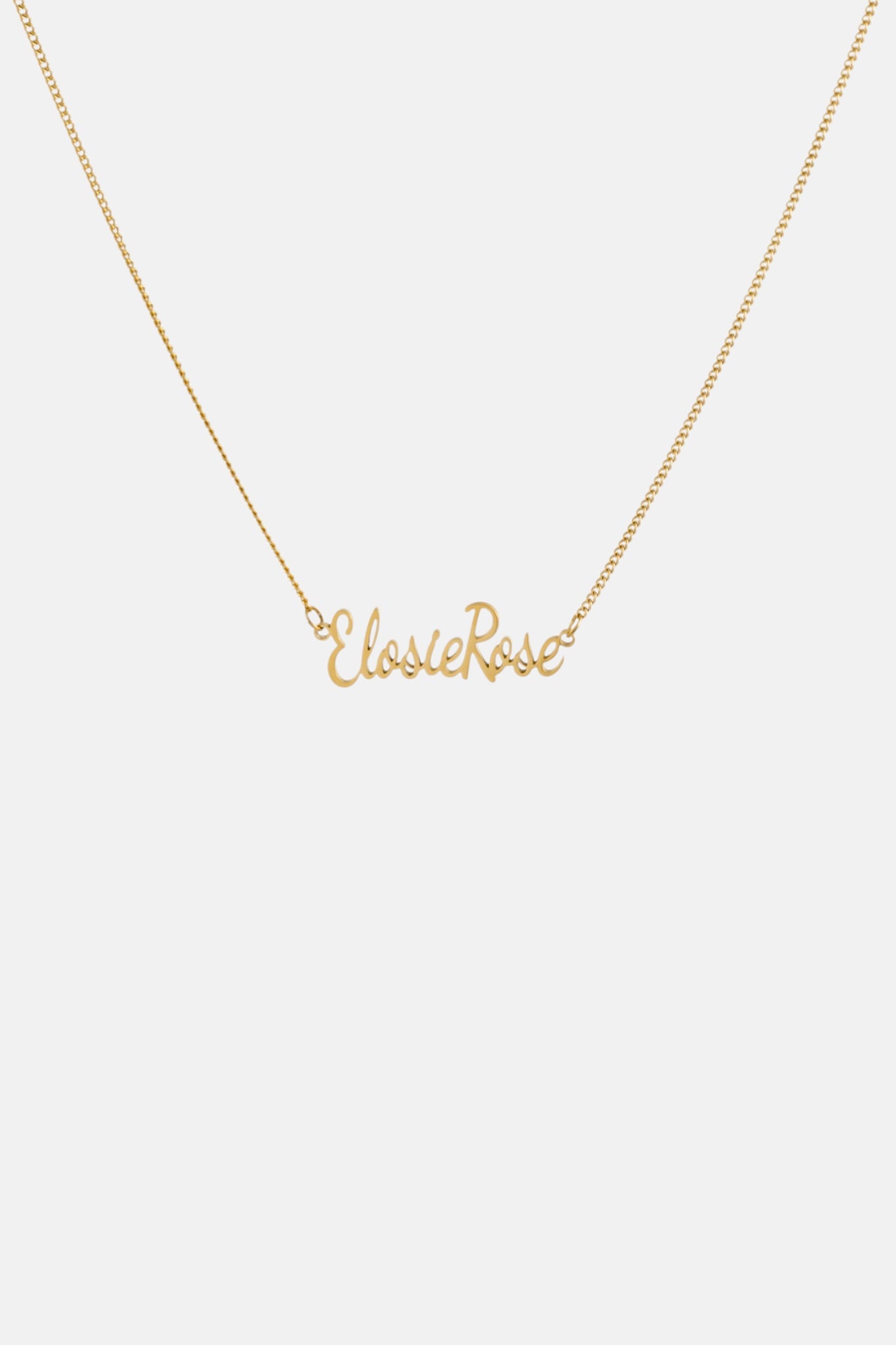 6mm GOLD NAME NECKLACE